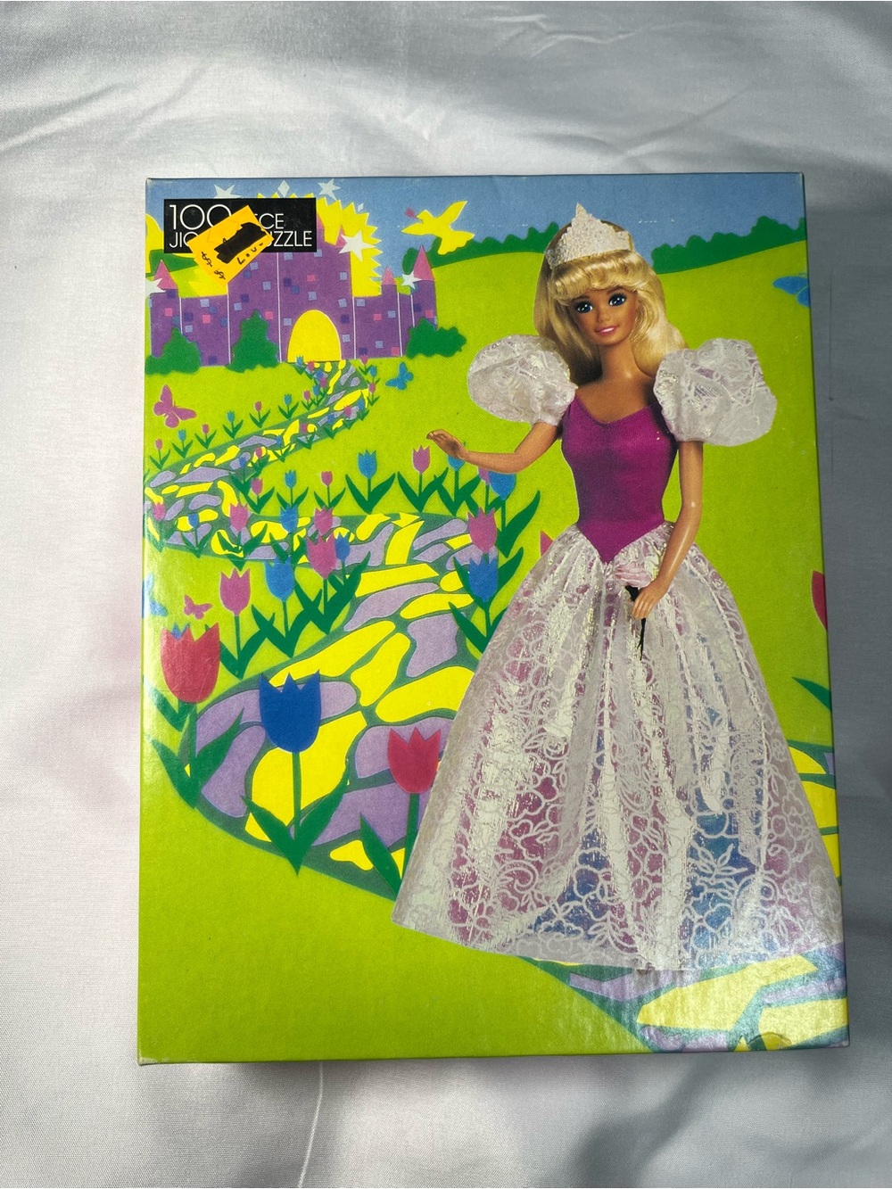 Vintage 1990 Barbie Princess 100 Piece Jigsaw Puzzle Sealed New Mattel 11.5 X 15